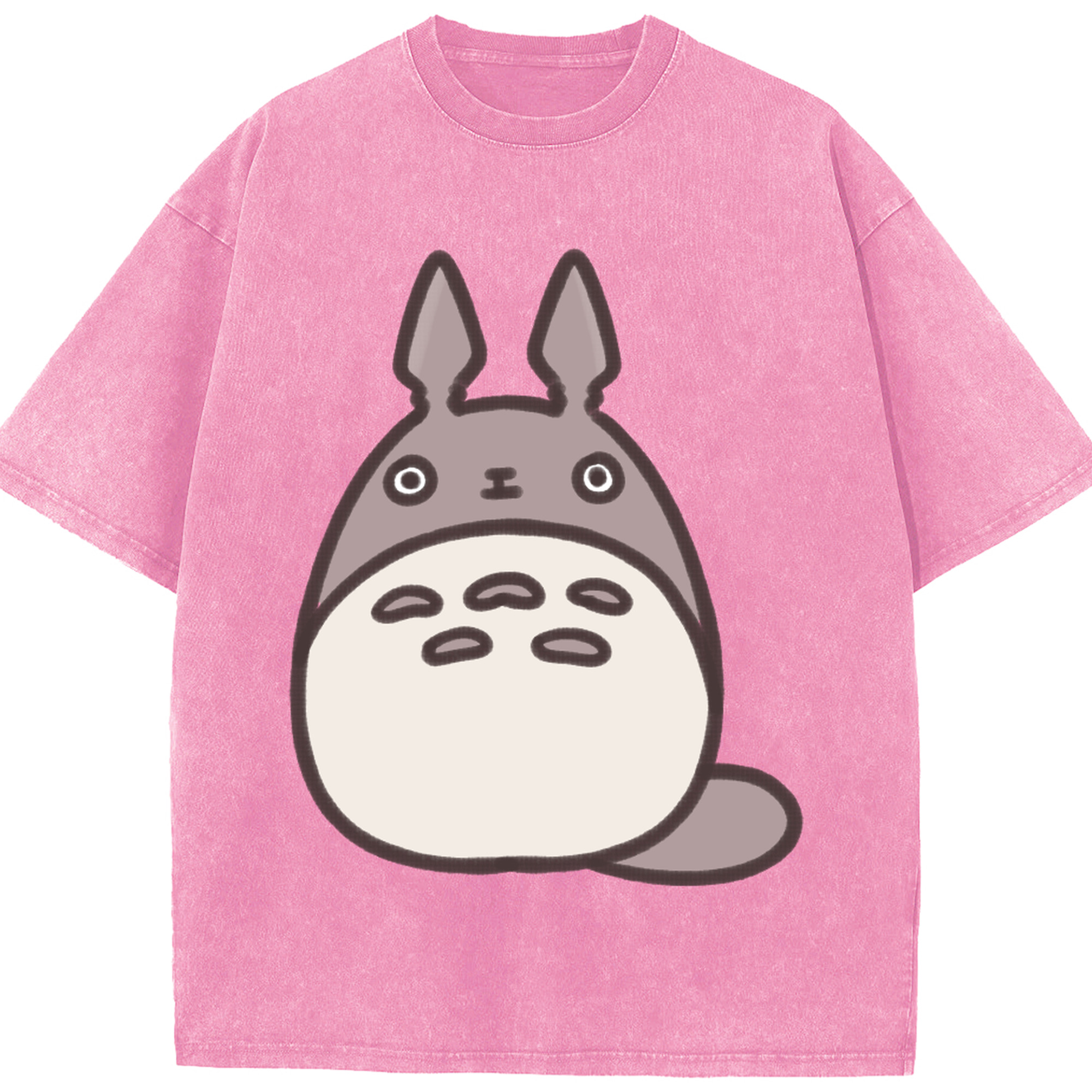 （画像用） となりのトトロ 草壁メイ 草壁サツキ My Neighbor Totoro Satsuki Kusakabe Mei Kusakabe 綿100% ヴィンテージ風 半袖Tシャツ（フロントプリント）